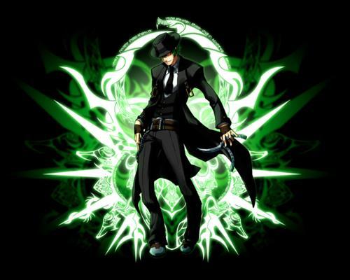  Hazama Blazblue true is a game but it going to be animê