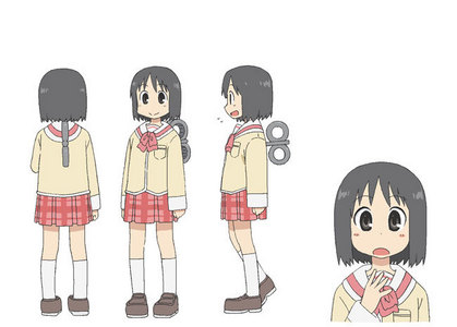 Why don't you give Nano Shinonome a try? :) She'd be pretty easy to cosplay- all you might have trouble with would be making her screw, but she's so cute!