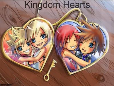 Recall: In Kingdom Hearts 1, Kairi lost her heart near the beginning. Also, Riku never lost his in the first place, he embraced the darkness, but never fully gave into it (if he did, then he never would have cared for Kairi or Sora.) Sora unlocked his heart and returned the 7 princesses including Kairi's hearts. That's why Kairi has Namine, and Sora has Roxas