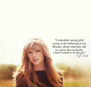 Taylor Swift quote.:}