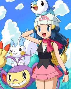 Alright! here are my opinions

Misty- Yeah I agree that she doesn't bug me in the first Pokemon season but she is a big mean jerk.I hate how she's rude to her Pokemon and even humans such as Ash.I don't like girls who act so harsh towards others that just makes them nasty.

May- Now May is someone I would look up to.May and Max may fight but she is a sweet older sister who really cares for her brother.She may have a number of anger issues but I still think May is a sweet,pretty, and gentle character

Dawn- I really love this one the main reason I like her is because she is the nicest,cheerful,and upbeat character ever.She helped save Ash's Pikachu and wanted to return it even if it meant missing a few contests,she went to great lengths to dress up as a cheerleader and cheered for Ash,she is also very nice to her Pokemon (I could list others but it would be too long).Also unlike the previous females she a girly girl.She may also have a little anger issues but thats okay I mean she hardly gets mad and also she gets mad for normal reasons.Dawn really is a great friend

Iris- It's cool that she's a dragon type trainer who wants to become dragon master but her calling Ash a kid gets annoying.Ha! she's one to talk because Iris is a kid too and Ash is new to the Unova region

Anyway here's an image of the nicest, prettiest, and my most favorite Pokegirl, Go Dawn! XD

