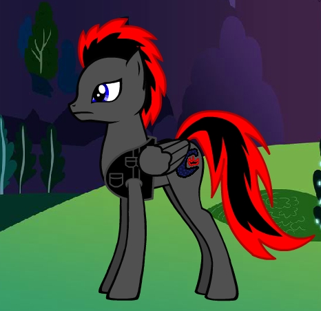 Got one: Can you make a Digital Art of Night Fire (My OC) and Treat Drop (My Friend's OC) fighting off bad ponies together as Brother & Sister, Night controls fire & Tear controls ice. Also please give it color.

(Btw, here's the link to Tear Drop's picture: http://images6.fanpop.com/image/user_images/4723000/dargox-4723424_650_509.png)