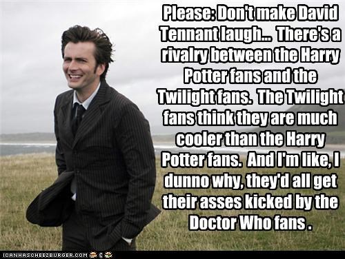  making Doctor Who references to EVERY CONVERSATION IM IN TO PEOPLE WHO DONT REALLY KNOW THE FANDOM.