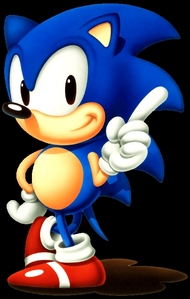  Sonic the hedgehog.