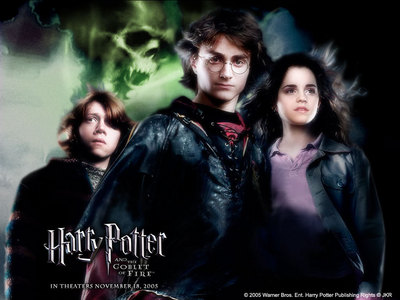 I watched Harry Potter & the Goblet of Fire (20th time) the day before yesterday :P 