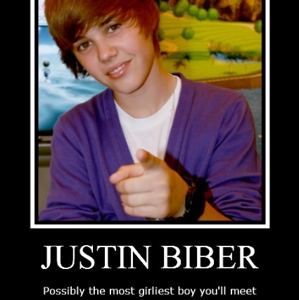 Never have, never will

100% anti-Bieber 