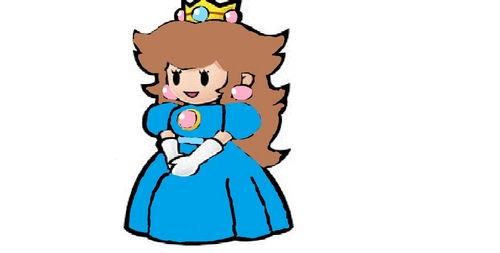  to make the mario games Популярное and get еще money and make super princess peach!! i coloured the picture in