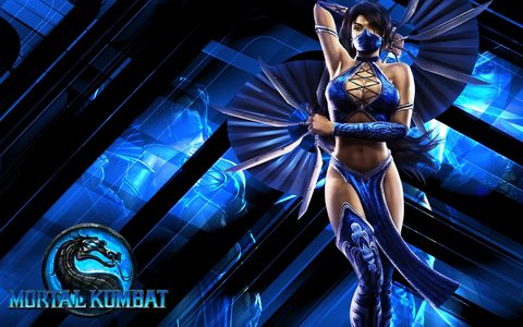 Kitana from Mortal Kombat. ~