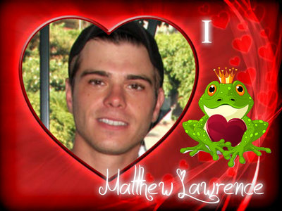  I DO cinta Matthew Lawrence in all my jantung <33333