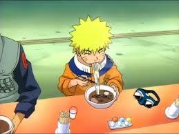 Naruto Uzumaki loves to eat ramen.