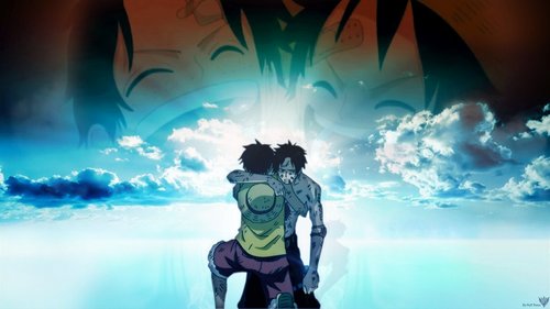 The very last conversation Portgas D. Ace and Monkey D. Luffy would ever have. ( Still makes me cry even now but it was also so touching and Luffy got to hear Aces feelings. ) Seriously hit me a little too hard, right square in the feels.