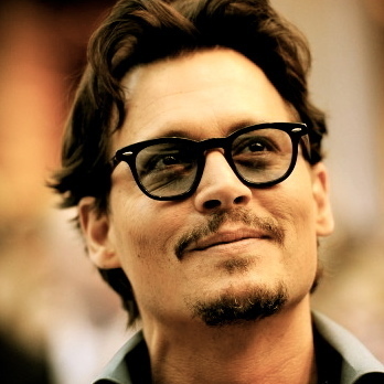  Johnny Depp smiling <3333