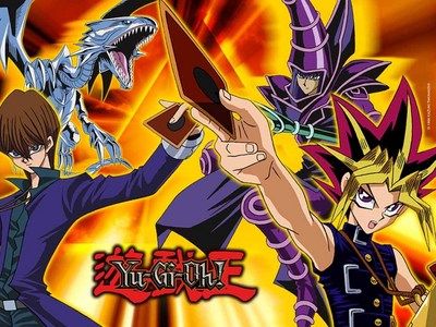  My first was definably Yu-Gi-Oh the original series :) .