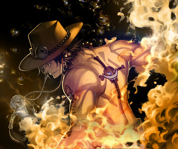  आग Fist Ace (One Piece) Element fire...............he ate the आग firet fruit.........he h ehhe h he wield fire..........he can turn into आग द्वारा his will....................