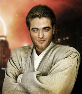  here's an edited pic of my sexy Robert as Obi-Wan Kenobi<3