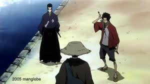  Jin and Mugen vs Kariya from Samurai Champloo