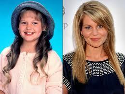  Candace Cameron Bure-then (as D.J.) and now