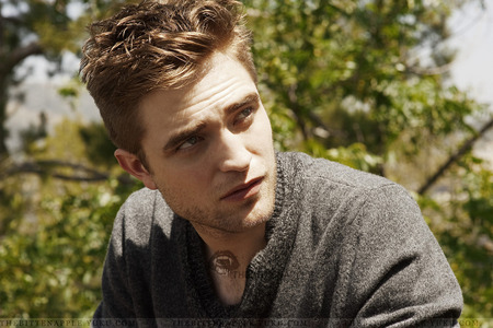  my handsome Robert with lines on his forehead<3