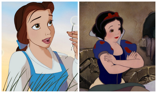  Mixture of Snow White & Belle. =)