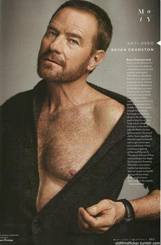  Bryan Cranston - nice try to be sexy, buuuuuut it's not working