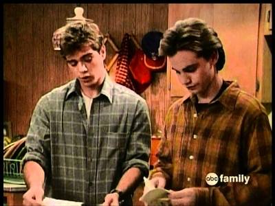  Matthew in Boy Meets World on ABC family channel :)