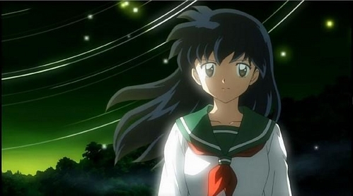 I'll be Kagome for halloween this year! :D