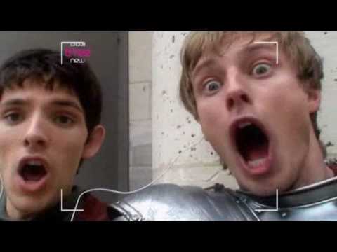  Bradley James imba 'You're The Voice' with Colin morgan xD