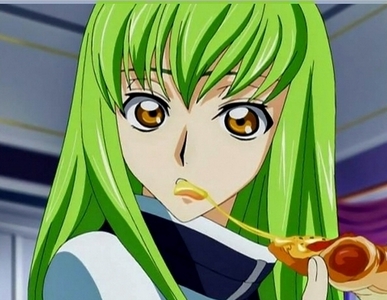  CC from Code Geass with Pizza!