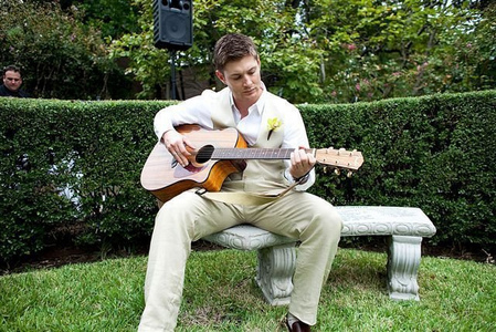 Jensen guitar playing 