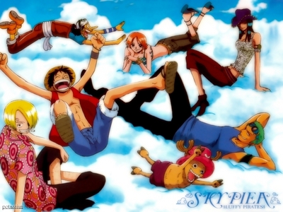 One Piece

my fav animes r one piece, bleach , naruto

but still one piece is the best.........its full of comedy......epicness...and adventurous......best story,when ever im down.........this anime made me laugh like crazy and changed my mood........not another anime other than one piece made me laugh..........its that awesome......one piece rulzzzzzz..he he eh he.