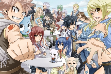 Fairy Tail. At one point a lot of people talked about it, I usually don't care for mainstream stuff, but Fairy Tail was awesome.

Full Metal Alchemist. This one isn't my style at all, I usually hate anime like it. But because of Lust I enjoyed it way too much.