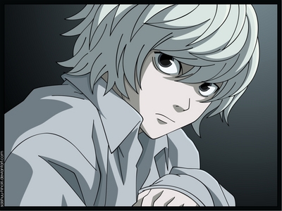  Near from Death Note. He is actually a very skilled detective, however, cannot and will not accomplish anything without the support of his workers. His 프로필 stated that his social skills were only 1 out of 10.