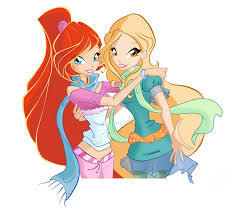 No, Daphne is just hanging out with the winx club