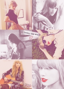 Taylor Swift collage.:}