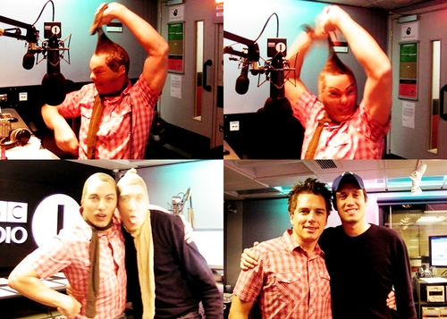 Just a normal day for John Barrowman..
