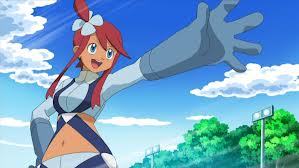 skyla the flying type pokemon gym leader, i have a epic crush on her i would have a major nosebleed if i see her naked or half naked near my door