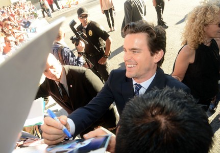  Matt at the Magic Mike premiere in Los Angeles (love his expression!) <3333