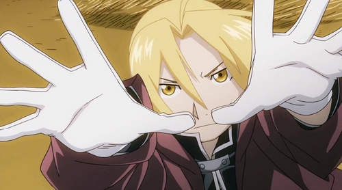  Edward Elric (Fullmetal Alchemist) is called the Fullmetal Alchemist. pic Train (Black Cat) has the codename Black Cat Minato (Naruto) is called The Yellow Flash Kushina (Naruto9 is nicknamed Red-Hot Habanero Oliver Davis (Ghost Hunt) is nicknamed Naru Tamaki (Bamboo Blade) is nicknamed Tama-chan Grell and Madam Red (Kuroshitsuji) are called Jack the Ripper. Luffy (One Piece) is called Straw Hat Erza (Fairy Tail) is nicknamed Titania Natsu (Fairy Tail) has the nickname Salamander.