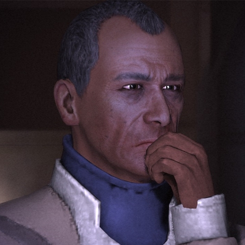  Ambassador Udina in Mass Effect.His face reads shoot me.