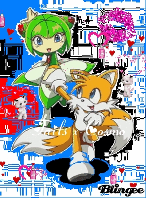  Personally and honestly, Tailsmo is and always will be the best Sonic couple ever. The thing is that Cream doesn't even have feelings for Tails and vise versa. Tails on the other hand feelings Tails has had feelings for Cosmo ever since he realized how special she is to him. I mean, if tu watched Sonic X, tu would know why I amor them so much. Plus, Tails is even más Valiente around her when it comes to her safety, which is the sweetest thing ever!! I literally cry every time I seen them.act all cute near each other o worry for each other! Any other Tails couple isn't real and won't be. Tailsmo.is the true Tails couple!!!