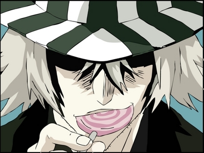  Kisuke Urahara (Bleach) if people want any favour from kisuke........them bribe him with sweets.......eh he eh ehe