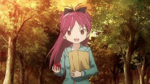  Kyoko Sakura from Puella Magi Madoka Magica has red hair.