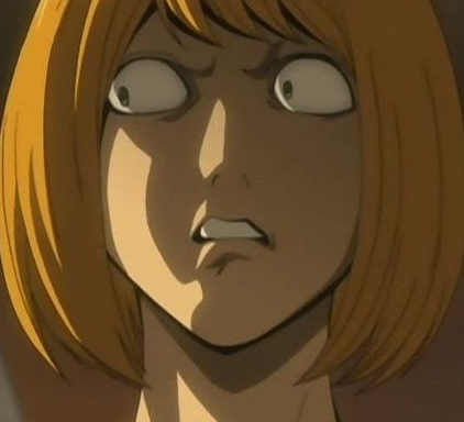  Here is Mello from Death Note, disgusted with his competitor to become the inayofuata L, Near.