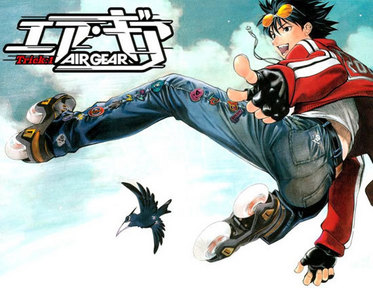  Air Gear, I like the story but I don't really care for the characters. There were two characters (Kilik and Spitfire) that I liked but they were killed so I continued the series for the plot nothing more.