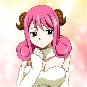  Aries from Fairy Tail is quite shy.
