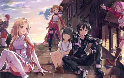 Sword Art Online or even Guilty Crown, they are fairly recent ^ ^

