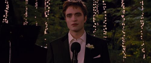 my handsome baby looking at Bella/Kristen in a scene from BD part 1<3