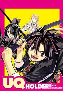 The guy who did Love Hina and Negima! just started a new vampire manga called UQ Holder!  It's simul-pubbed by Crunchyroll on their new manga service.

http://www.crunchyroll.com/comics/manga/uq-holder/volumes