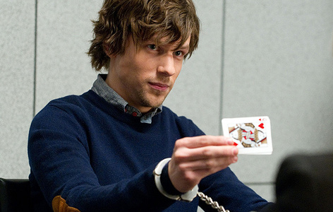  It wasn't until I saw him in Now You See Me that I found Jesse Eisenberg kind of hot<3