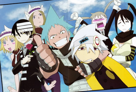  Soul Eater was my first anime. I havent read the マンガ yet.